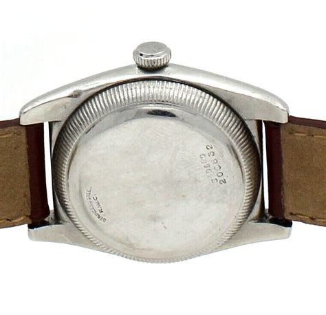 rolex perpetual bubbleback steel 1940